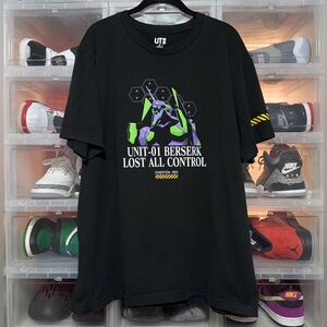Uniqlo Neon Genesis Evangelion Anime Graphic Tee XL